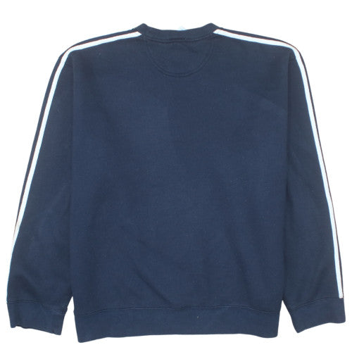 adidas Men's Blue Pullover Crew Neck Sweatshirt Size M