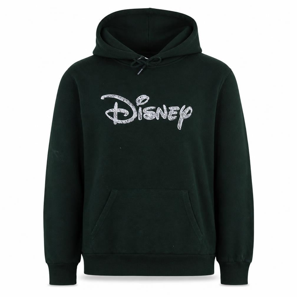 Disney Womens Black Hoodie Size M 12/14 Pullover Primark Cares