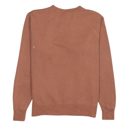 Nike Women’s Brown Small Pullover Sweatshirt Crew Neck Cotton Blend