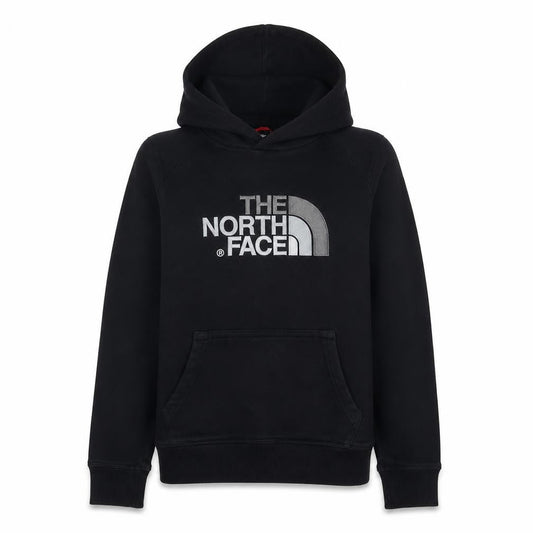 The North Face Boys Black XL Pullover Hoodie 100% Cotton Graphic Logo