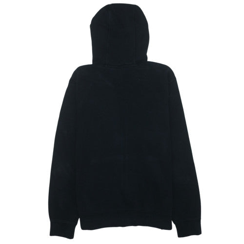 Nike Men's Black Full Zip Hoodie Size M Fleece Sweatshirt