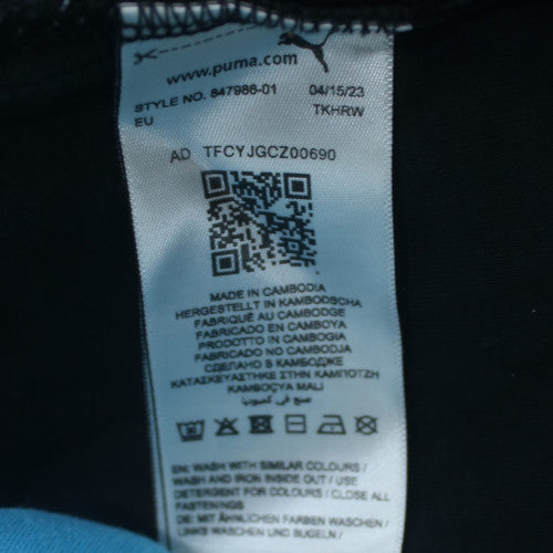 Puma Men's Black 2XL Full Zip Hoodie Sweatshirt