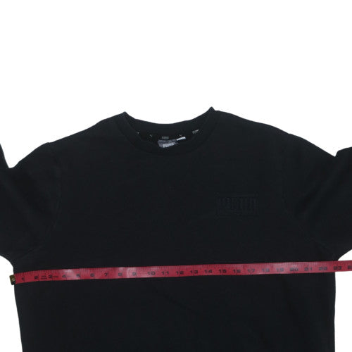 Puma Men's Black Crew Neck Pullover Sweatshirt Size L