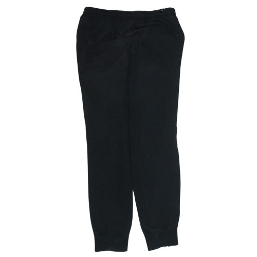 Puma Mens Black Fleece Sweatpants M Regular Fit Elastic Waist