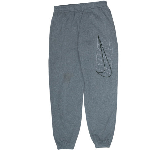 Nike Men's Grey Sweatpants M Jogger Style Cotton Blend