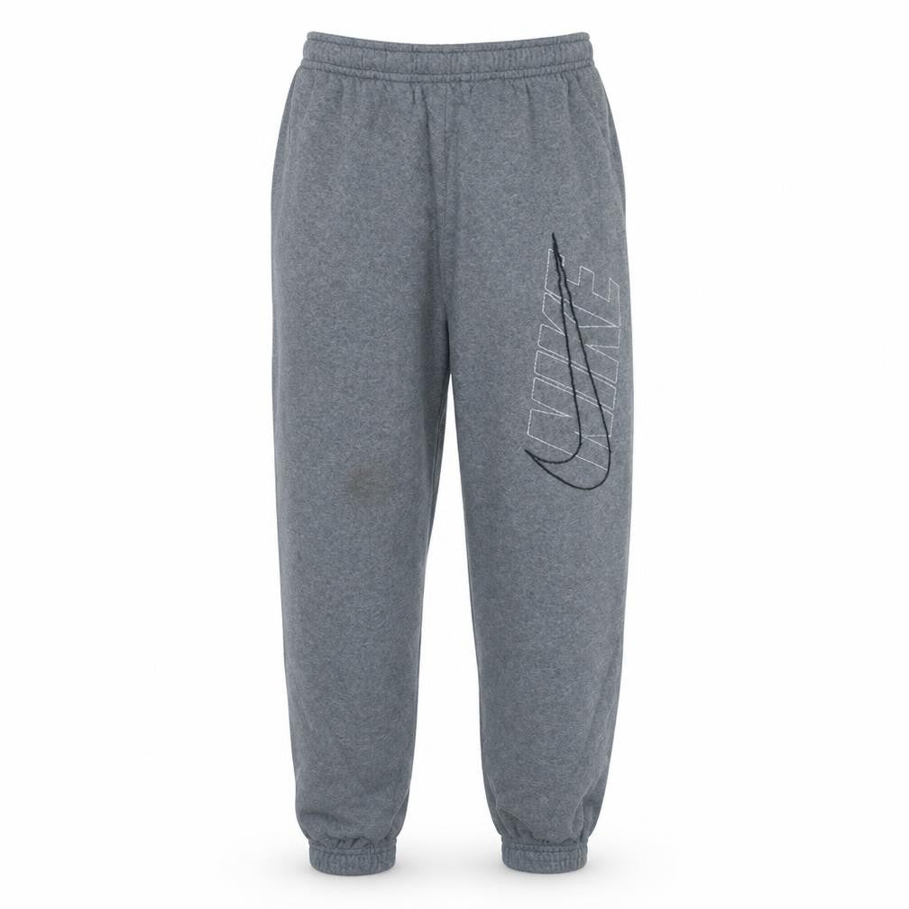 Nike Men's Grey Sweatpants M Jogger Style Cotton Blend