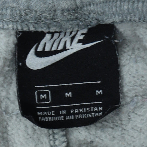 Nike Men's Grey Sweatpants M Jogger Style Cotton Blend