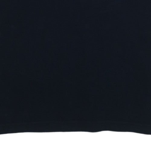 Tommy Hilfiger Men's Navy Blue Organic Cotton Crew Neck T-Shirt L