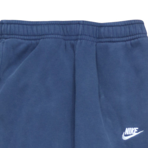 Nike Mens Blue Regular Fit Fleece Sweatpants S