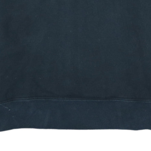 Nike Men's Black M 1/4 Zip Fleece Sweatshirt High Neck Regular Fit