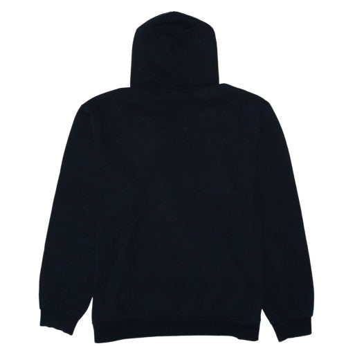 Puma Men's Black 2XL Pullover Hoodie with Logo Detail
