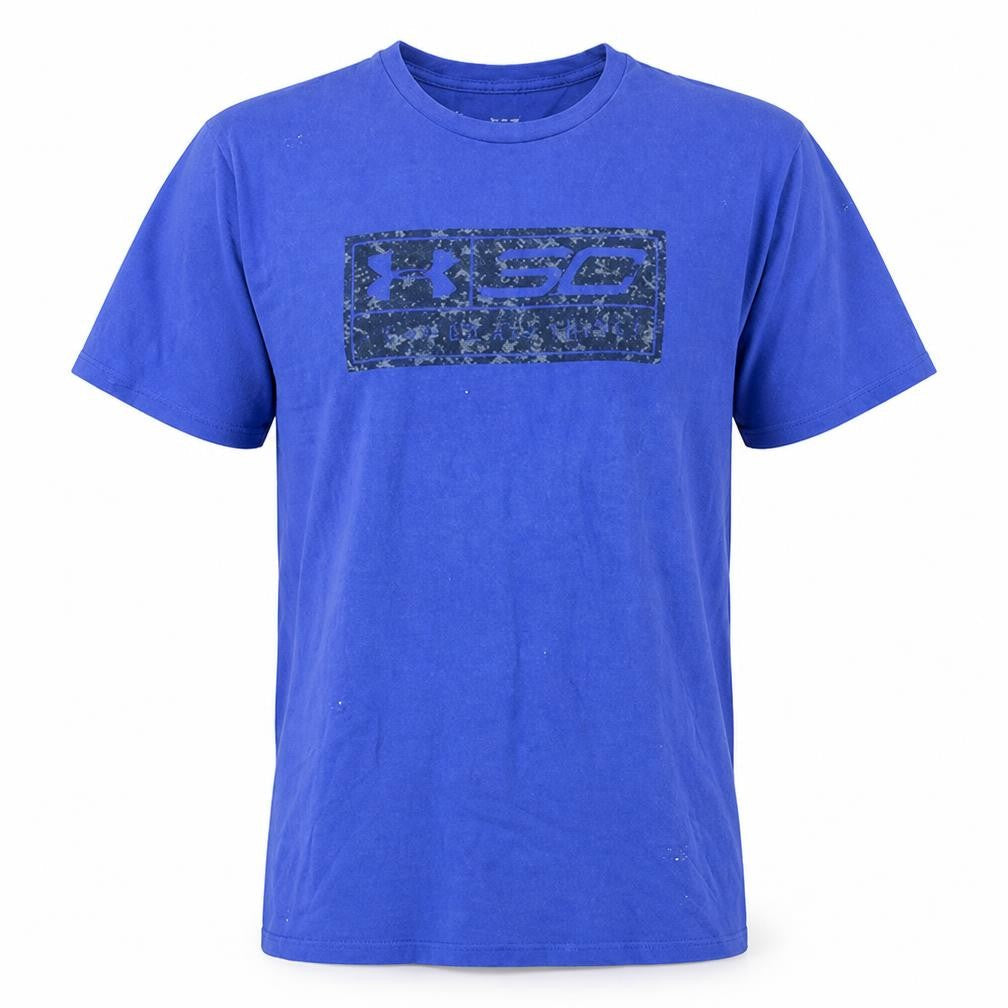 Under Armour Men's Blue XL SC Graphic Short Sleeve T-Shirt