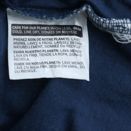Levi's Men's Blue Graphic Bear Logo Crew Neck Cotton T-Shirt XL