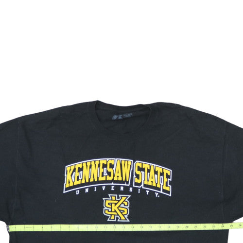 Russell Athletic Men’s Black Kennesaw State University 2XL T-Shirt