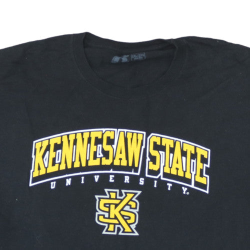 Russell Athletic Men’s Black Kennesaw State University 2XL T-Shirt
