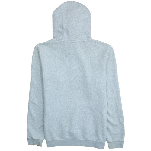 Nike Men Grey Pullover Hoodie M Fleece Logo Sweatshirt