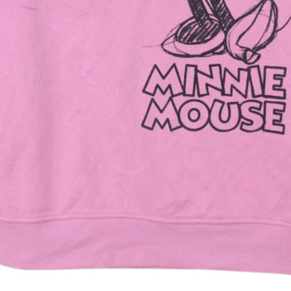 Additional view of Disney Primark Women Pink Minnie Mouse Pullover Hoodie, size S