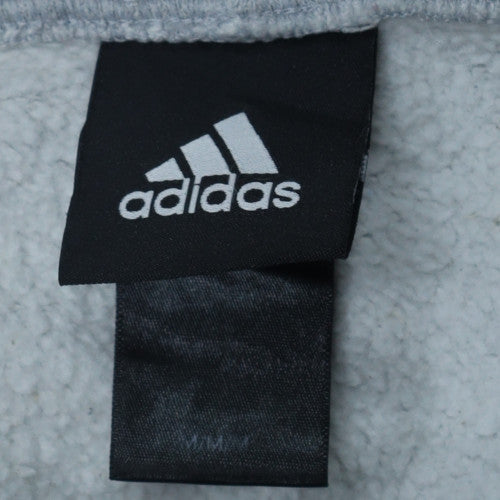 Adidas Men’s Grey Pullover Hoodie M Weber State Football Fleece