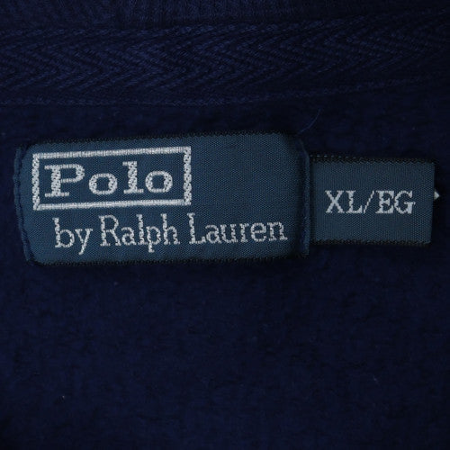 Polo Ralph Lauren Men's Blue Full Zip Hoodie XL Regular Fit