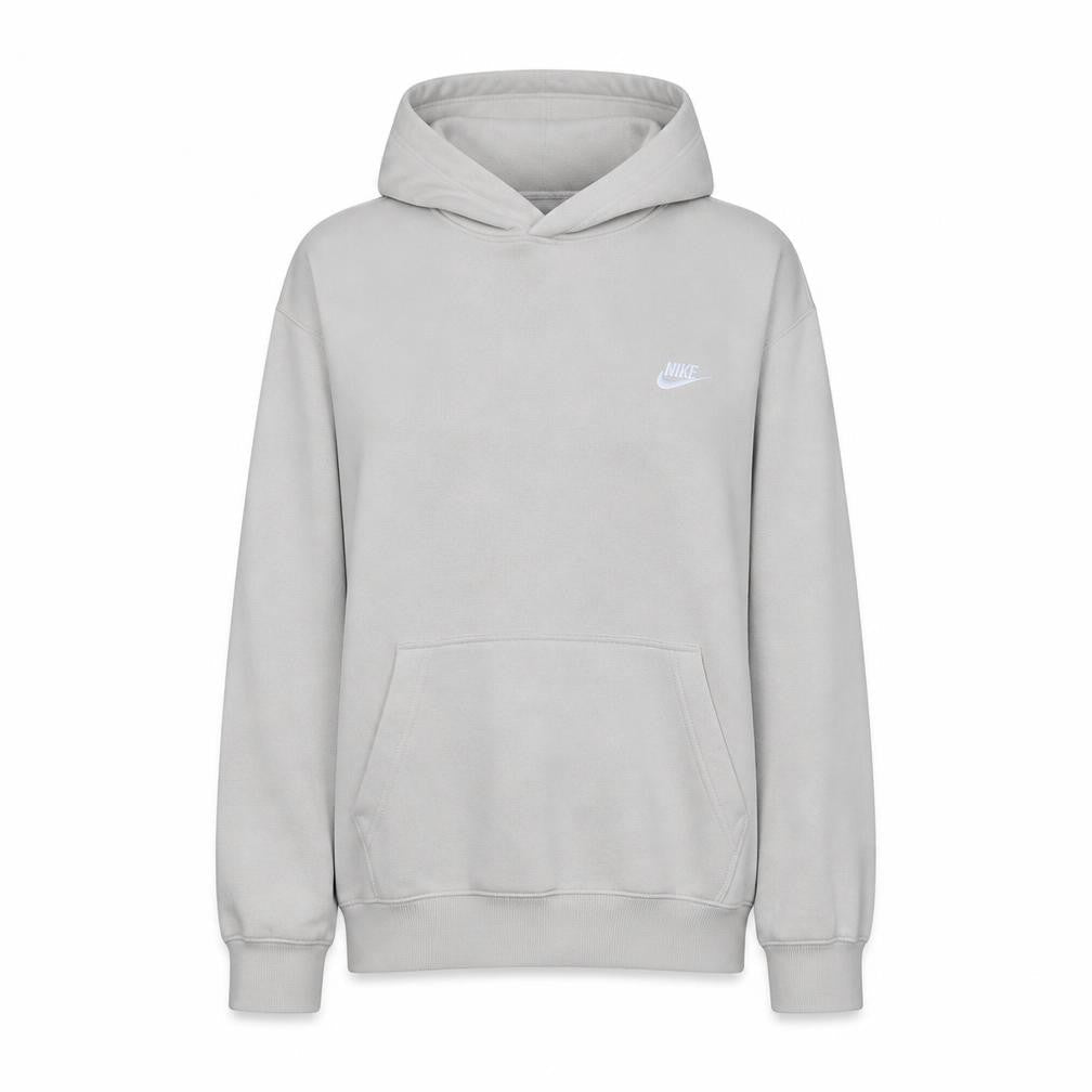 Nike Women's Beige Pullover Hoodie Size M Casual Cotton Blend