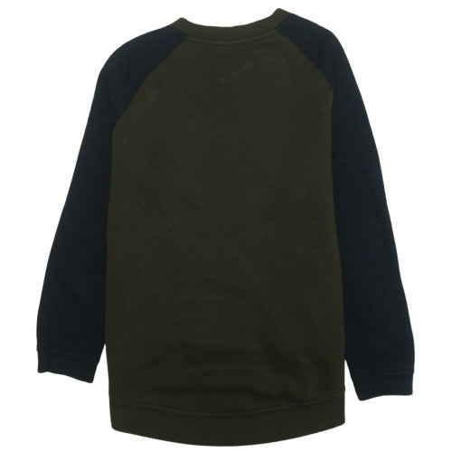 Nike Mens Green Air Logo Pullover Sweatshirt Size M
