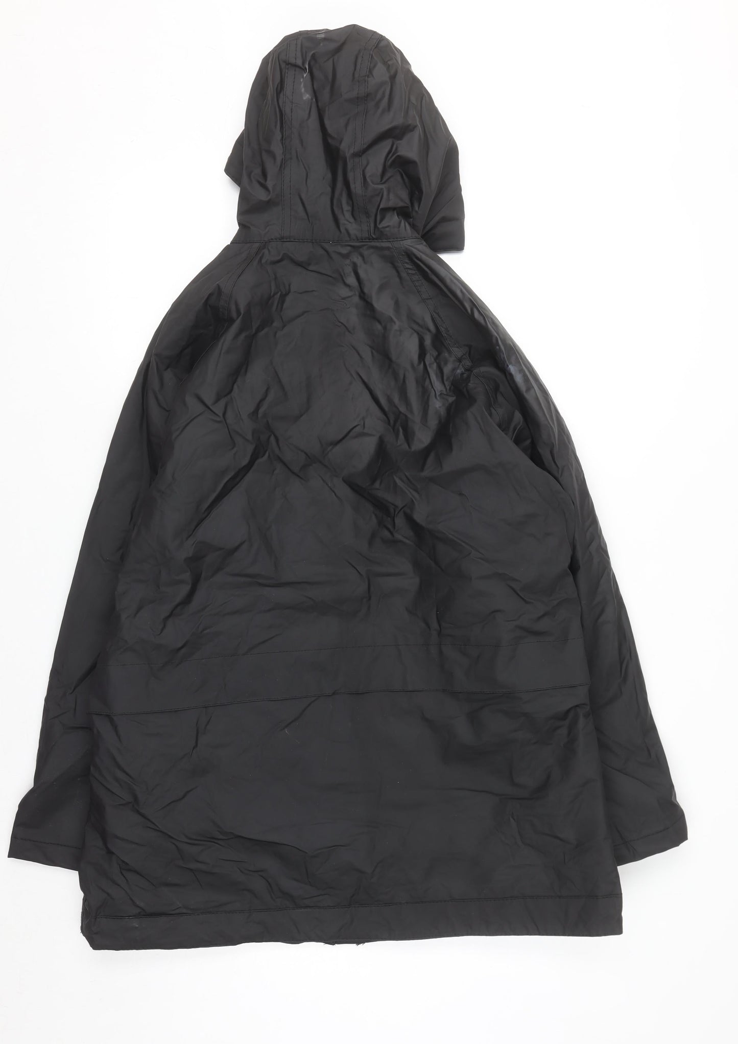 Misty Harbor Men's Black S Waterproof Hooded Rain Jacket