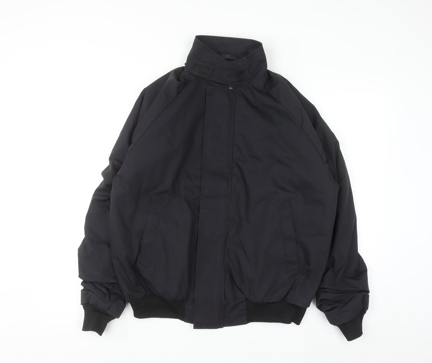 Quarterdeck Collection Men's Black Bomber Jacket S Windproof
