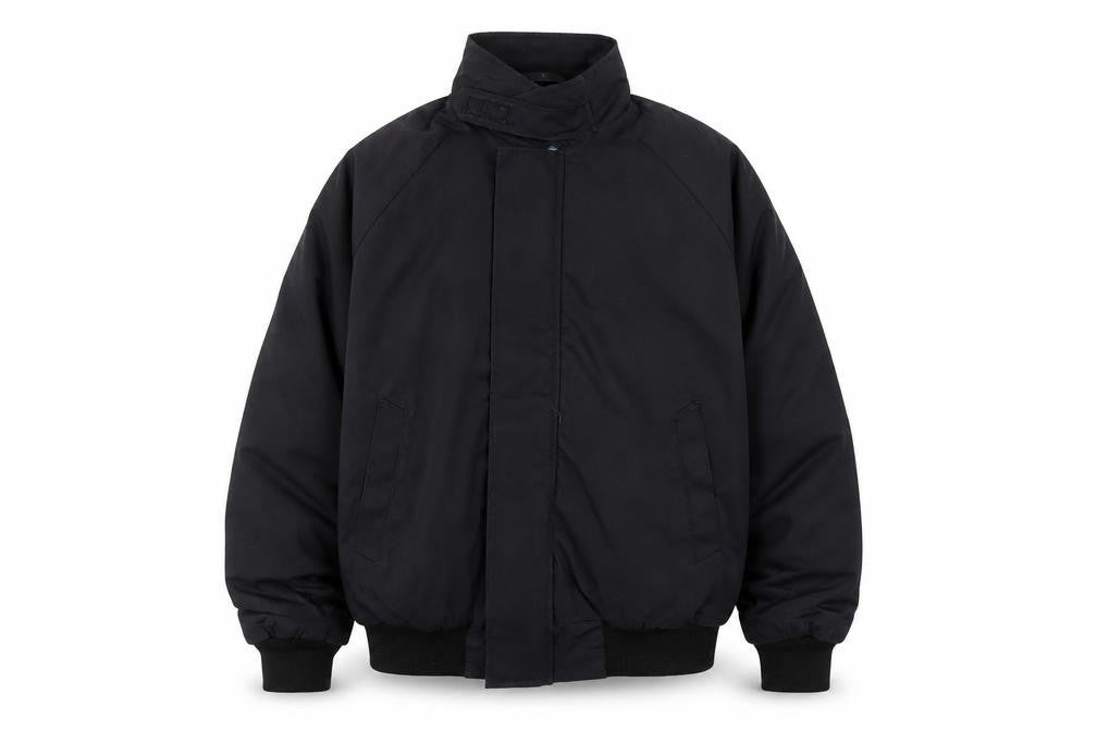 Quarterdeck Collection Men's Black Bomber Jacket S Windproof