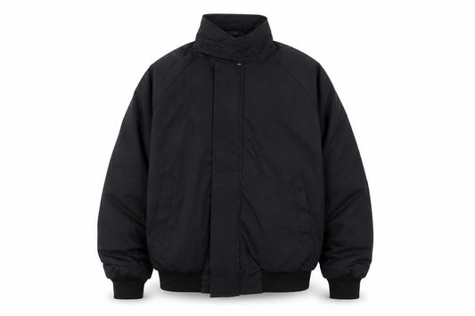 Quarterdeck Collection Men's Black Bomber Jacket S Windproof