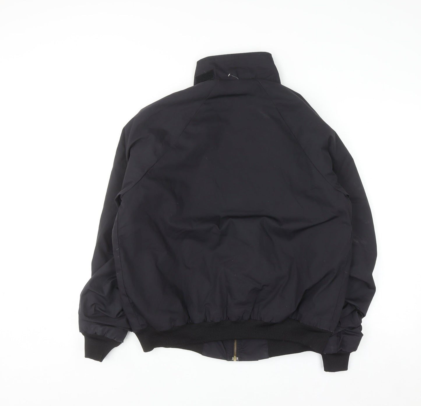 Quarterdeck Collection Men's Black Bomber Jacket S Windproof
