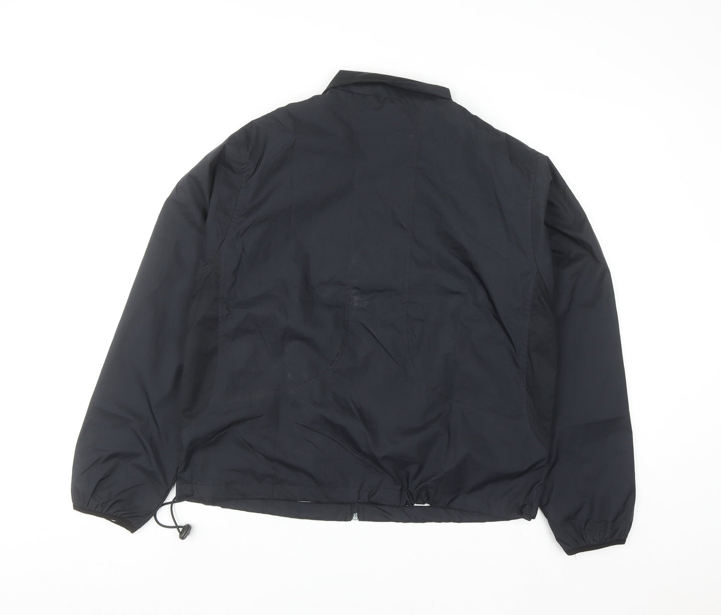New Balance Men's Black M Windbreaker Lightweight Sports Jacket