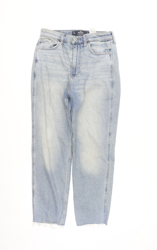 Hollister Womens Blue Mom Jeans Size 5S High Rise Denim