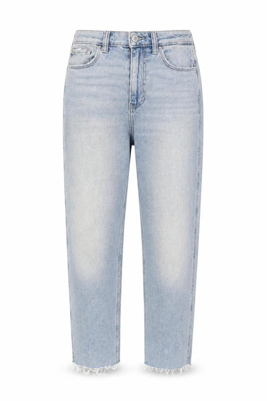 Hollister Womens Blue Mom Jeans Size 5S High Rise Denim