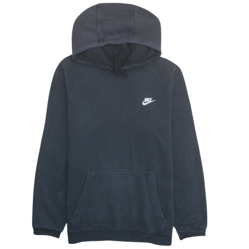 Nike Men's Black Pullover Hoodie L Regular Fit Fleece Sportswear