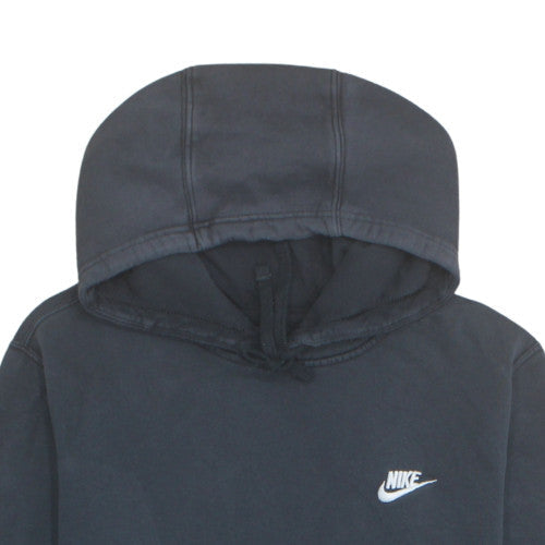 Nike Men's Black Pullover Hoodie L Regular Fit Fleece Sportswear