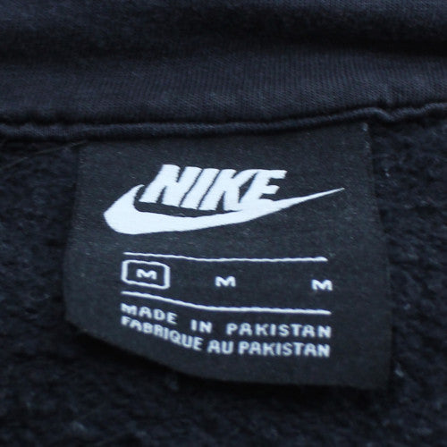 Nike Men's Black 1/4 Zip Fleece Sweatshirt M Regular Fit
