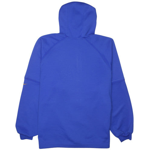 Nike Men's Blue Full Zip Hoodie M Sports Fleece Sweatshirt