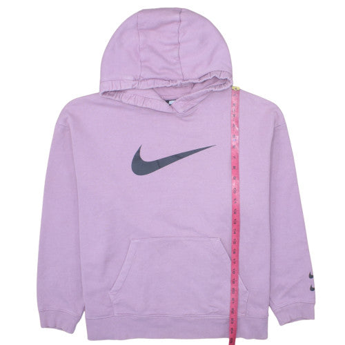 Nike Womens Purple Pullover Hoodie XL Hooded Sweatshirt
