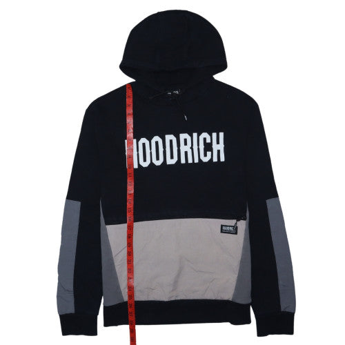 Hoodrich Men's Black XL Pullover Hoodie with Logo and Zip Pocket