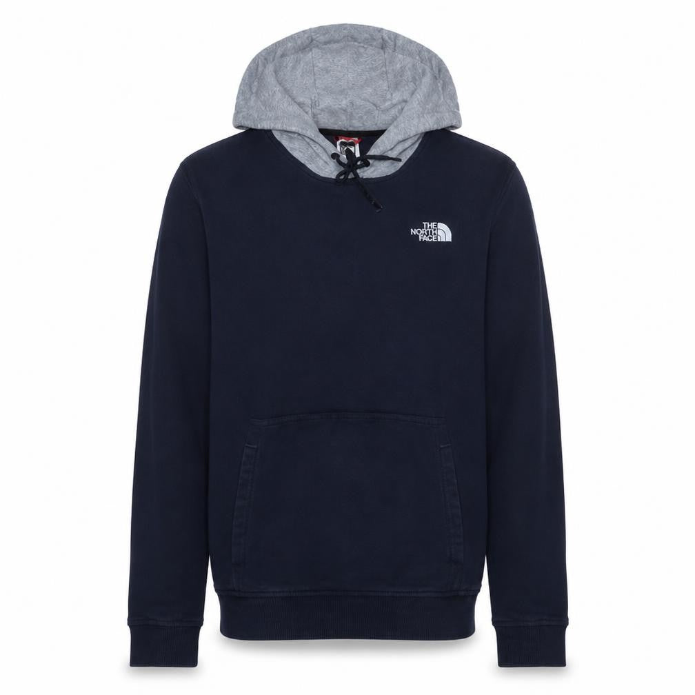 The North Face Men's Navy & Grey Pullover Hoodie Size M