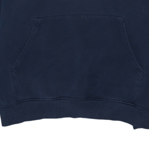 The North Face Men's Navy Blue XL Pullover Hoodie Cotton Logo Sweatshirt