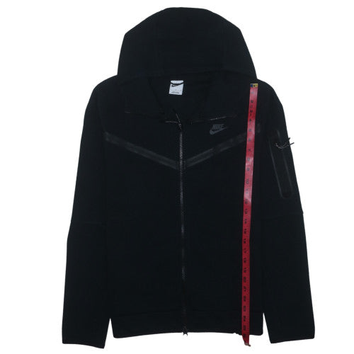 Nike Men's Black Full Zip Hooded Fleece Hoodie Size L