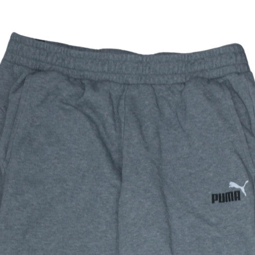 Puma Men Grey XL Fleece Jogger Sweatpants Activewear Trousers