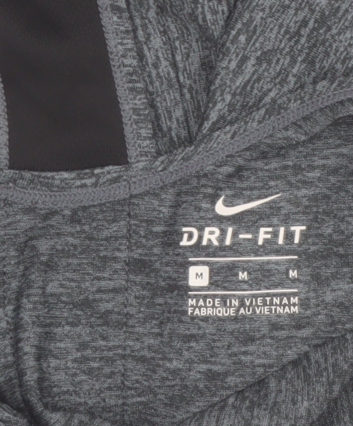 Nike Womens Grey Dri-FIT Racerback Gym Tank Top Size M