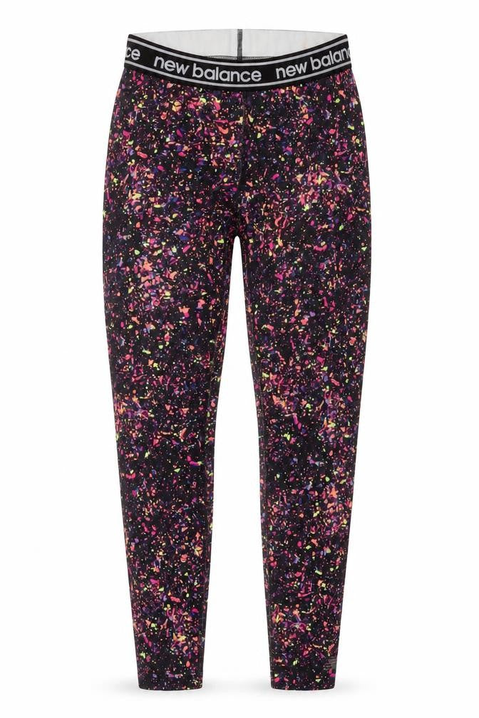 New Balance Womens Multicoloured M Leggings | Stretch Activewear