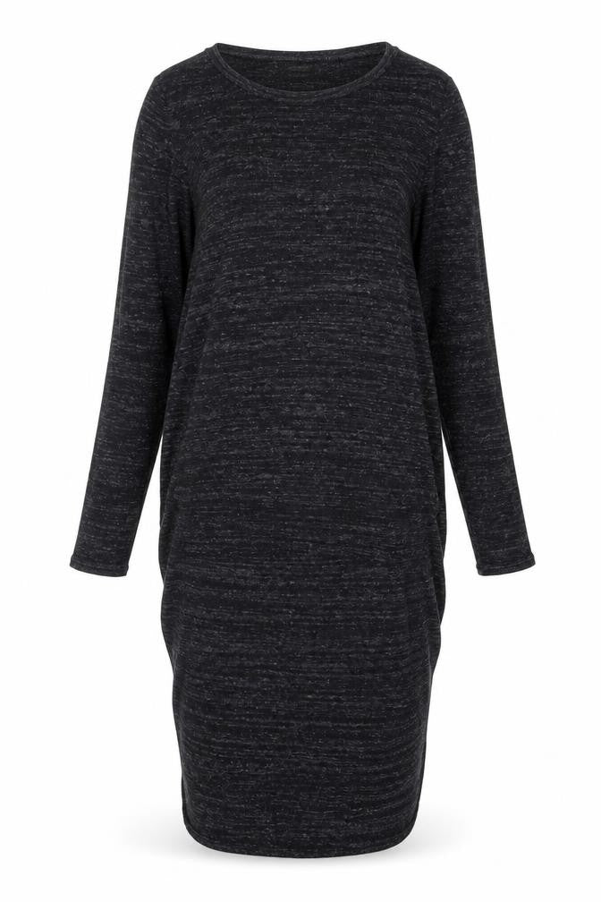 Zara Women Black Knit Slim Fit Long Sleeve Pullover Jumper S
