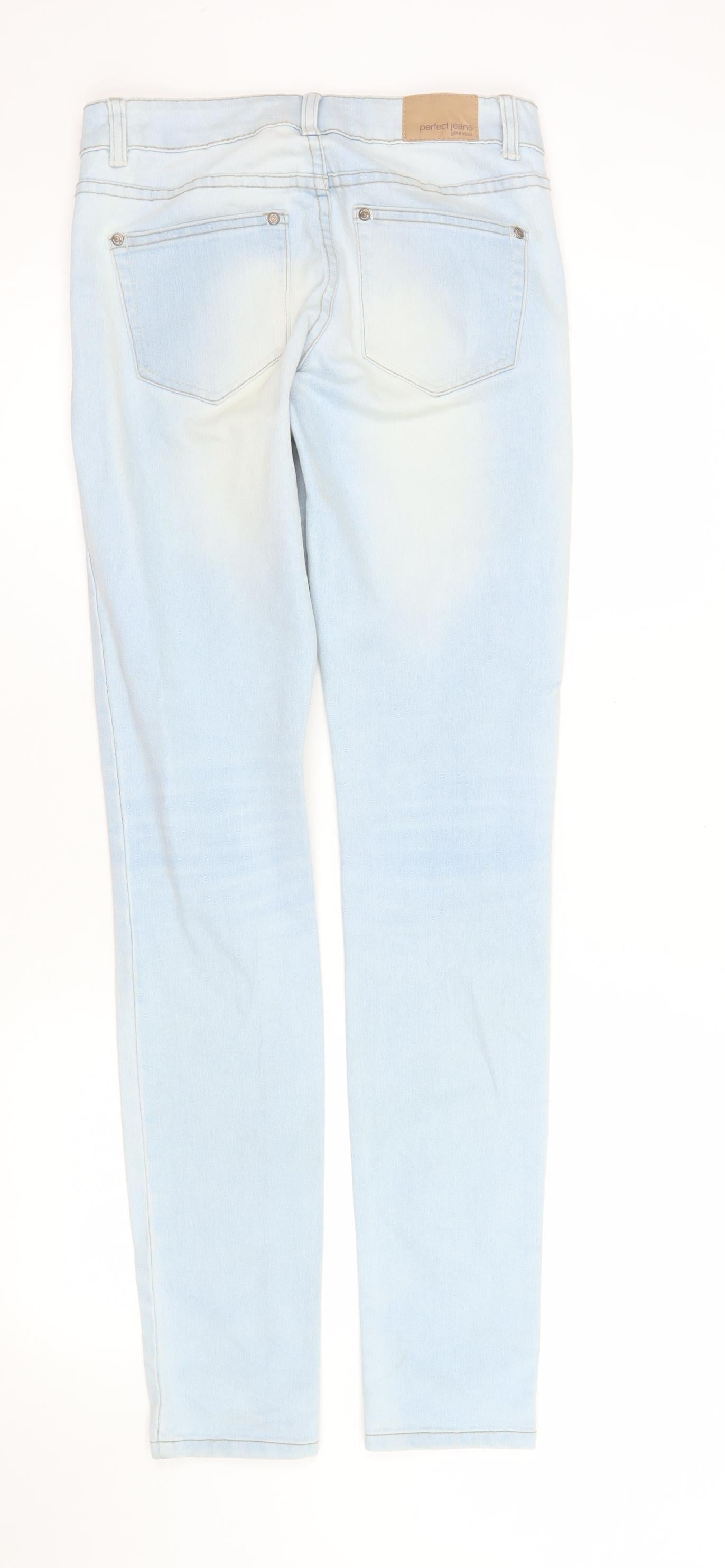 Gina Tricot Women’s Light Blue Skinny Denim Jeans Size 26