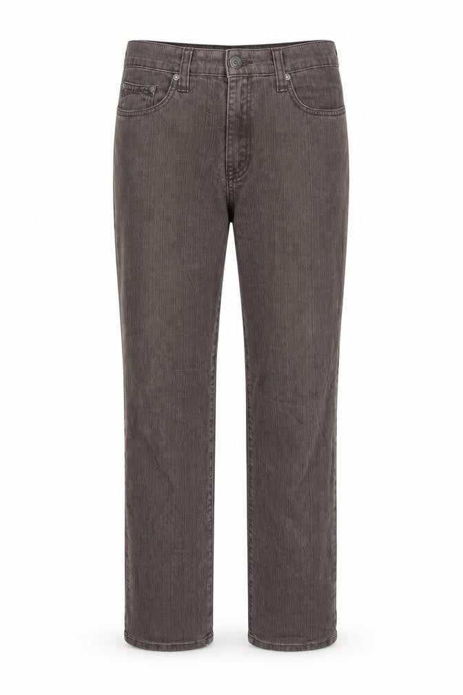 Nicole Women Brown Straight Jeans Size 12 Stretch Denim