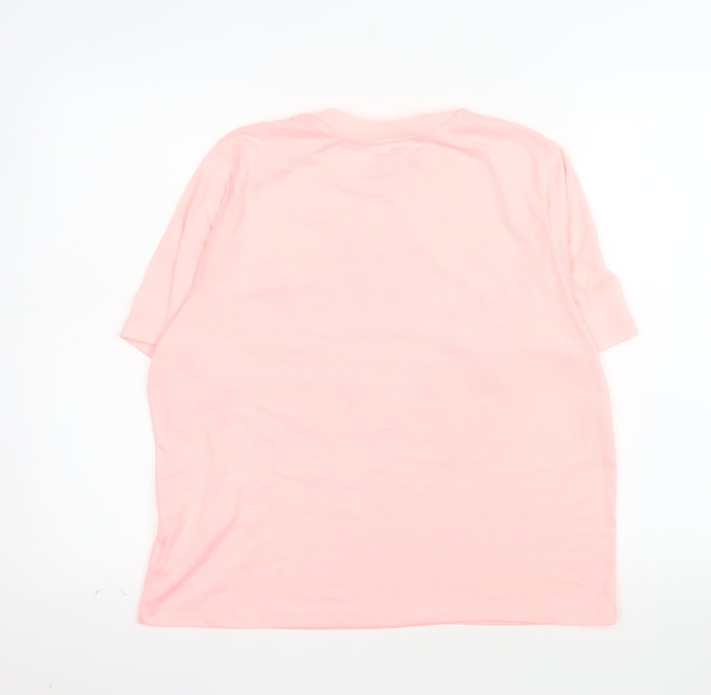 Disney Women’s Pink Stitch T-Shirt Size M 12-14 Short Sleeve Tee