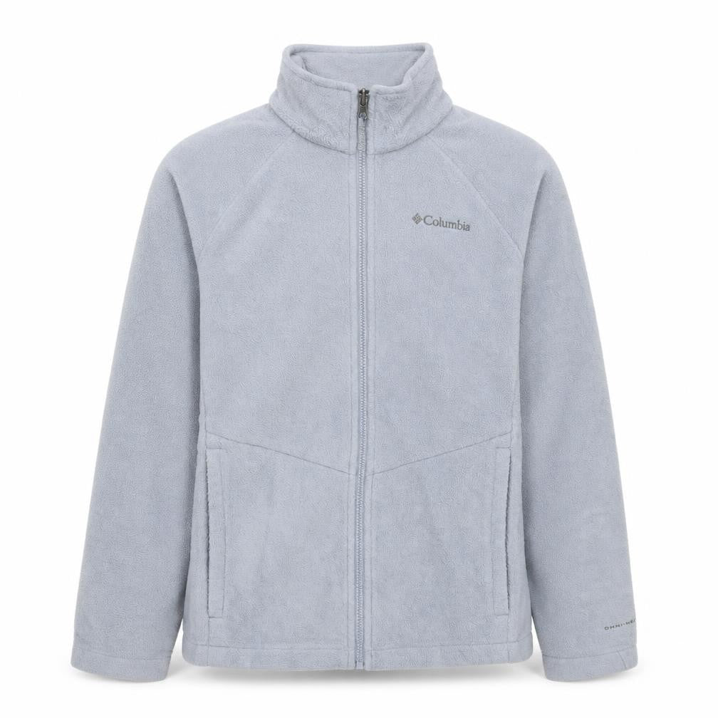 Columbia Men's Grey Fleece Full Zip Interchange Jacket L